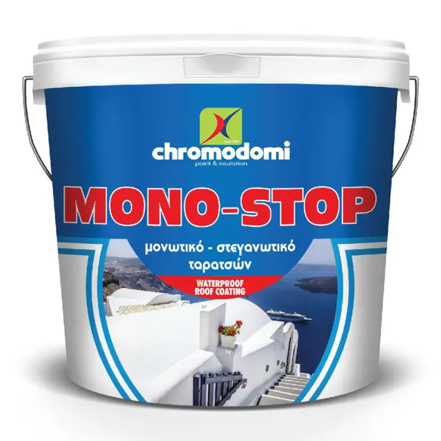 CHROMODOMI MONOSTOP ΜΟΝΩΤΙΚΟ - ΣΤΕΓΑΝΩΤΙΚΟ ΤΑΡΑΤΣΩΝ ΛΕΥΚΟ 3lt