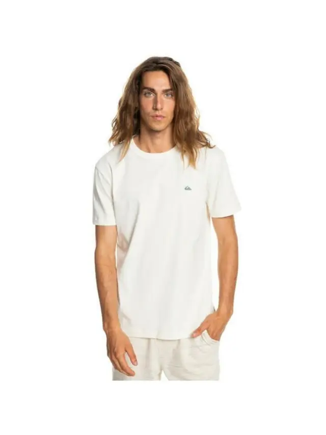 QUIKSILVER ESSENTIALS -ΜΠΛΟΥΖΑ ΑΝΔΡIKH WHITE