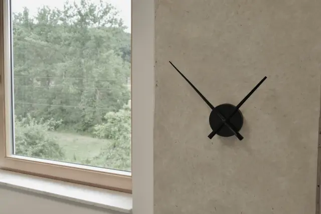 Αναλογικό μεταλλικό ρολόι τοίχου MINIMALIST 60.3036 TFA 2