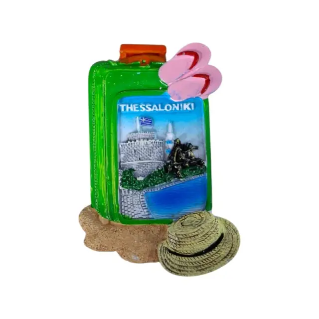 Τουριστικό μαγνητάκι Souvenir - Σετ 12pcs - Thessaloniki - 678440