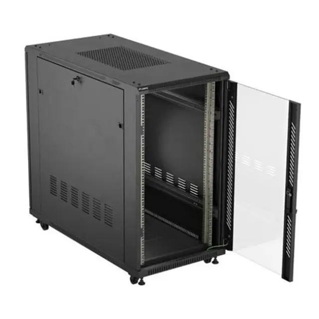 Lanberg Καμπίνα Rack 19" 22U 600X1200 Black (FF01-6222-12B)