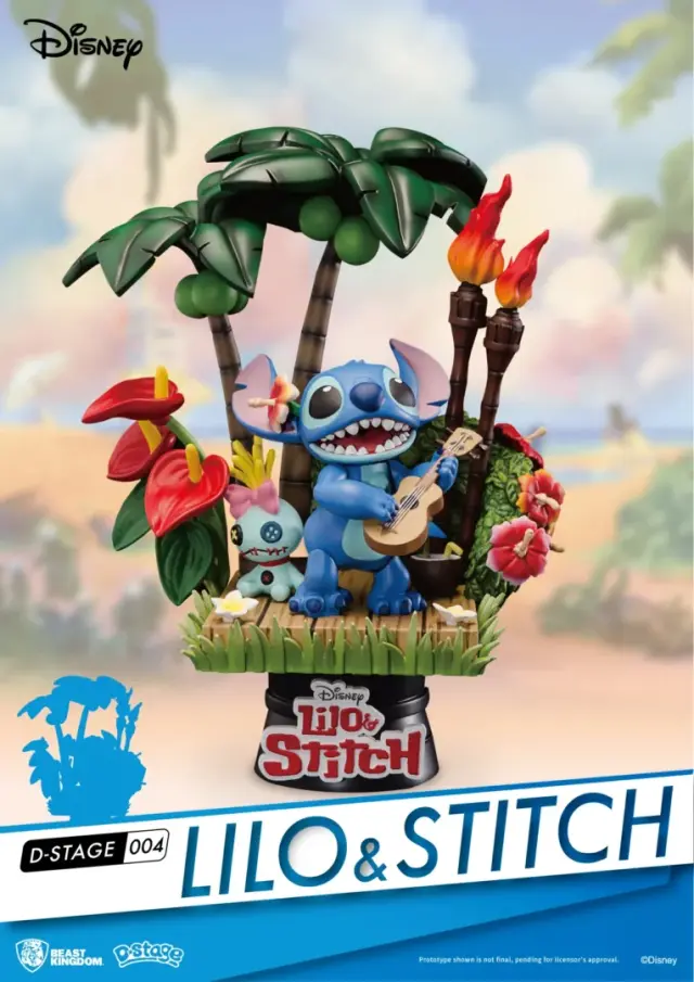 Beast Kingdom LILO and STITCH - Stitch Diorama D-Stage 14cm