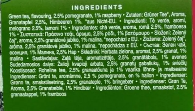 Ahmad Tea Raspberry & Pomegranate Green Tea - 20 φακελάκια 2
