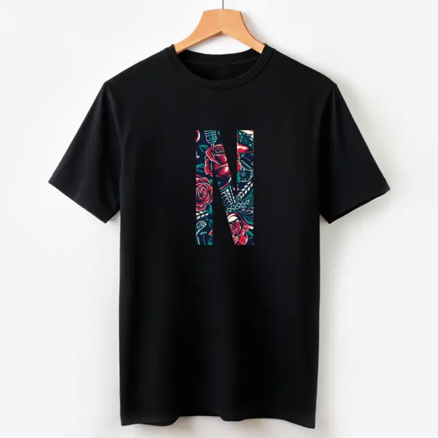 T-shirt Noshame® Signature Μαύρο με Τύπωμα - 122339 - XXL 2