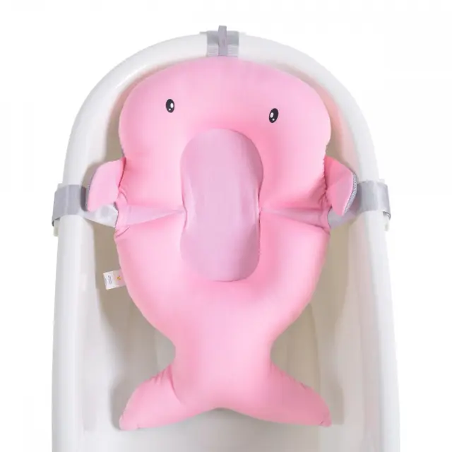 Μαξιλαράκι Μπανιέρας Αντιολισθητικό Bath pad Bailey Ροζ Cangaroo 3800146268183