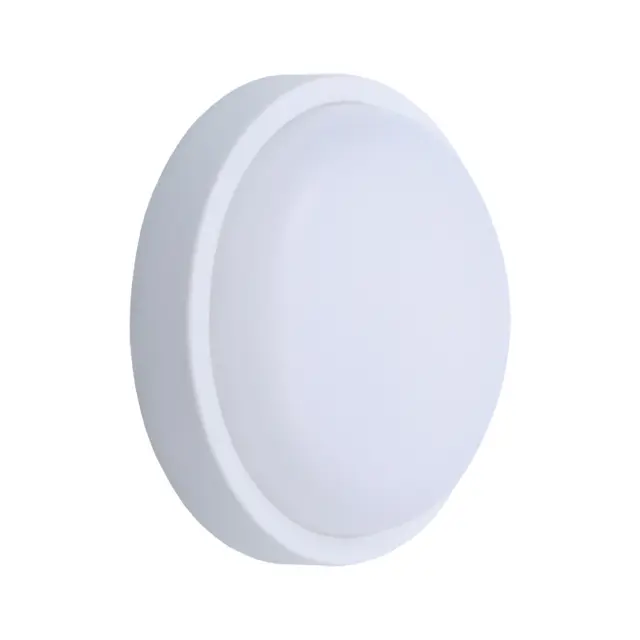 EUROLAMP ΦΩΤΙΣΤΙΚΟ ΤΟΙΧΟΥ ΣΤΡΟΓΓΥΛΟ LED 12W 3000K IP54 ΛΕΥΚΟ