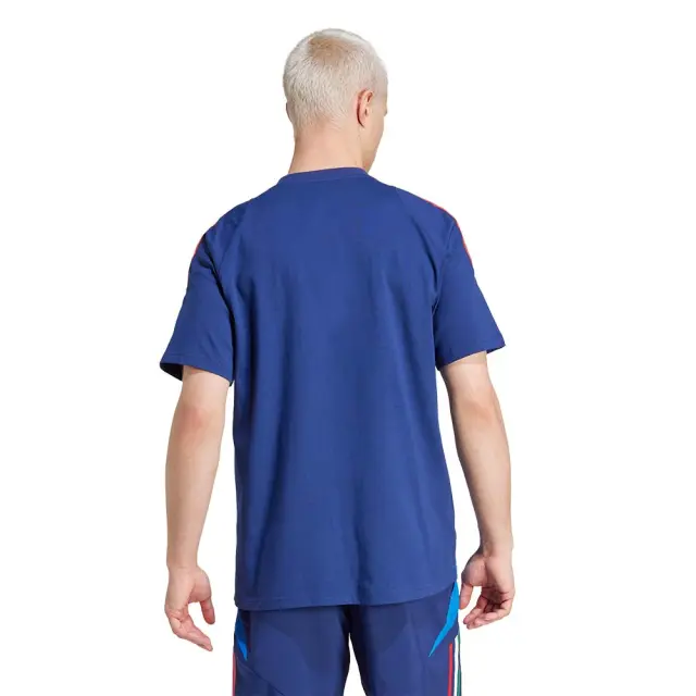 adidas Performance Men's Federazione Italiana Giuoco Calcio T-Shirt Μπλε Σκούρο IQ2176 (adidas Performance) - XLarge 2