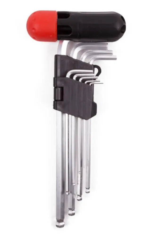 Hex key ballpoint set 10 pieces Cr-V