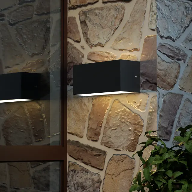 it-Lighting Martin LED 12W 3CCT Outdoor Up-Down Wall Lamp Grey D:22cmx9cm (80200730) 2