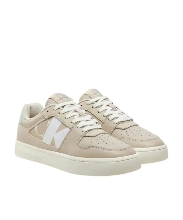 Calvin Klein - Γυναικεία Sneakers Classic Cupsole Low Nbs YW0YW001520-02U Μπεζ 2