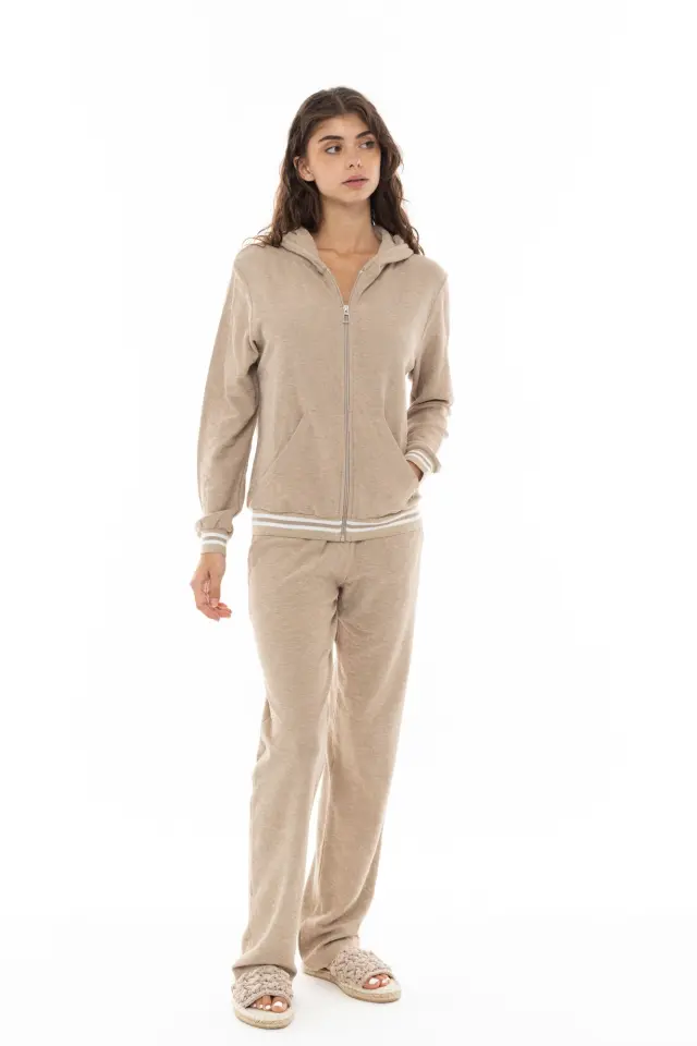 B364 - Apricot - TRACKSUIT SET TERRY 2