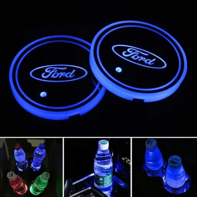 Φωτάκι Led ποτηροθήκης Ford με 7 χρώματα - 1τμχ OEM