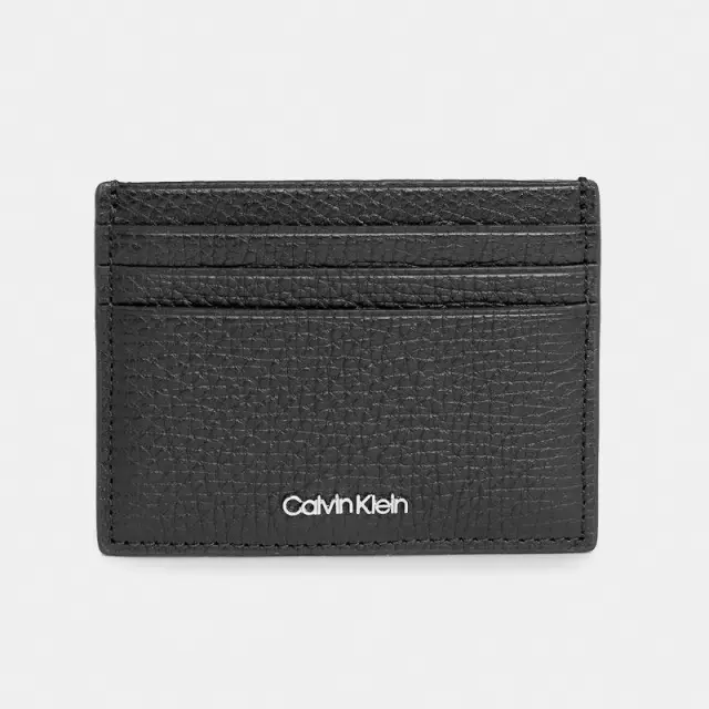 Δερμάτινη Καρτοθήκη Calvin Klein K50K509613-BAX Μαύρο - Single Size