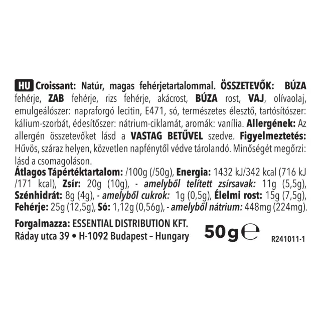 FeelingOK High Protein Croissant Natur, 50 g 2