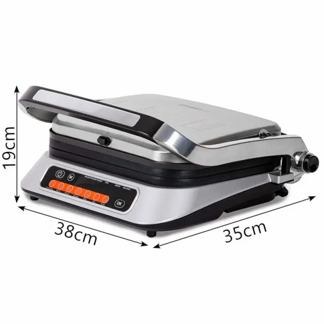 Τοστιέρα-Grill Με Ψηφιακό Έλεγχο Ψησίματος 2100W FIRST AUSTRIA FA-5344-3 2
