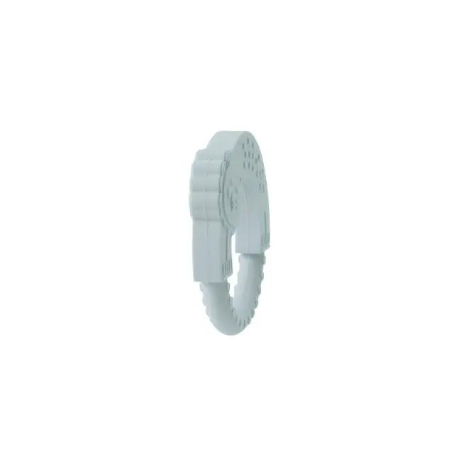Interbaby Μασητικό Σιλικόνης Grey Blue SI014-73 2