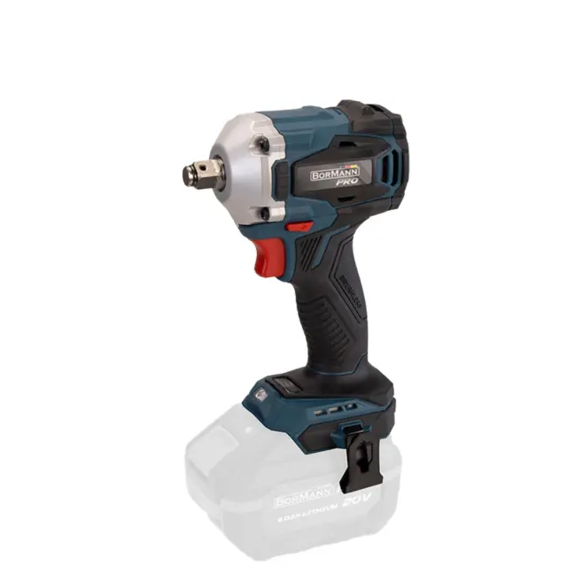 Bormann Pro BBP5123 - Μπουλονόκλειδο Compact,Brushless Μπαταρίας 20V, 400Nm (Xωρίς Μπαταρία + Φορτιστή) (070474)