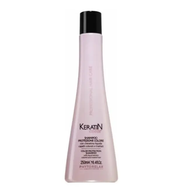 Phytorelax Keratin Color Protection Shampoo Σαμπουάν για Προστασία Χρώματος των Βαμμένων Μαλλιών, 250ml