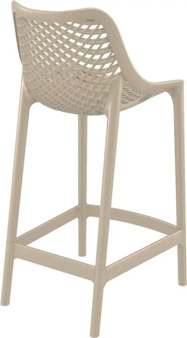 Σκαμπό Bar AIR Ανθρακί PP 44x51x65/95cm 2