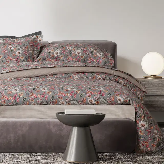 Das Home Παπλωματοθήκη σετ υπέρδιπλη Daily 3176 Grey-Pink