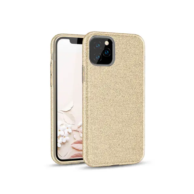 Θήκη 3-In-1 Glitter Case για Apple iPhone 11 Pro Max Χρυσή