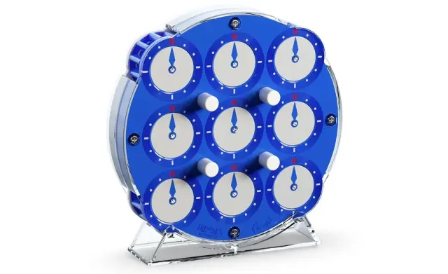 QiYi Magnetic Clock (2024 Edition - Blue)
