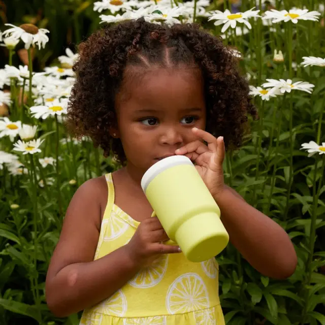INFANTINO My 1st Tumbler - Citrus - κύπελο με καλαμάκι σιλικόνης 260 ml 2