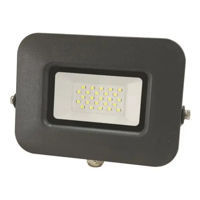 ΠΡΟΒΟΛΕΑΣ LED 20W SMD ΒΑΣΗ 360° ΓΡΑΦΙΤΗΣ IP65 3000K PLUS (147-69705) EUROLAMP
