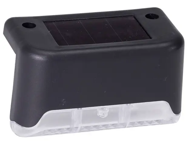 Σετ Ηλιακά φωτιστικά LED με διαστάσεις 8x4x4.5cm - 4 τεμάχια - Black DX9954050 3