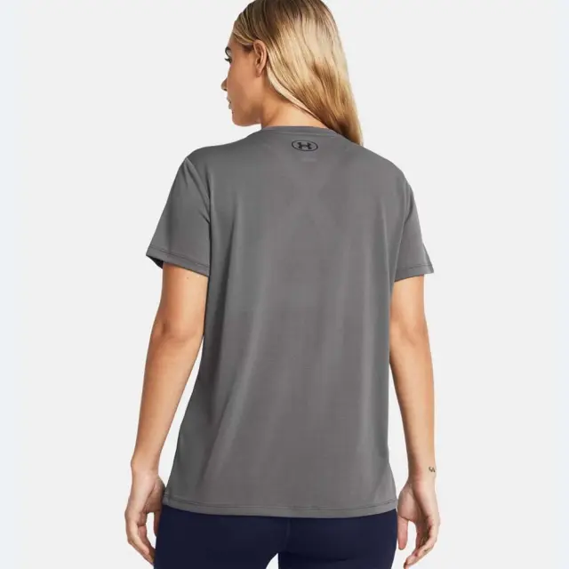 Under Armour Women's Tech SSC Solid T-Shirt Γκρι Σκούρο 1384231-025 (Under Armour) 2