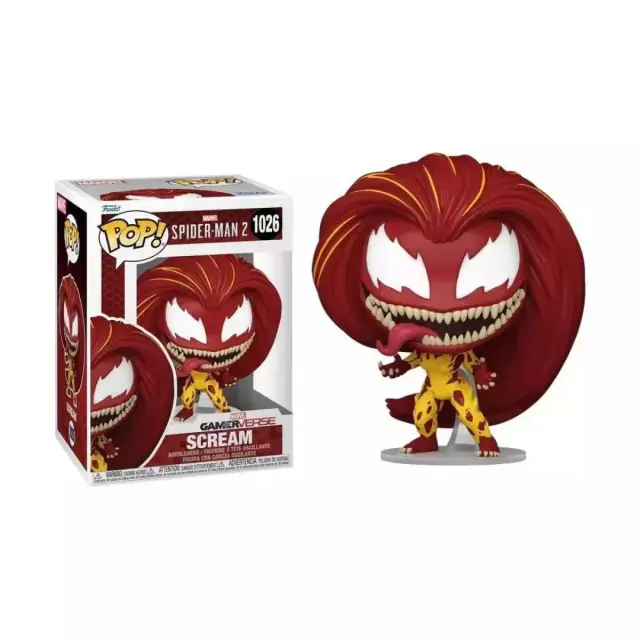 Φιγούρα Funko Pop! Marvel: Spider-Man 2 Gamer Verse Scream #1026 Bobble-Head
