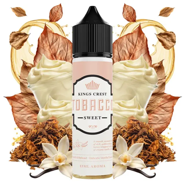 Tobacco Sweet 15ml (60ml) - Kings Crest Flavorshots
