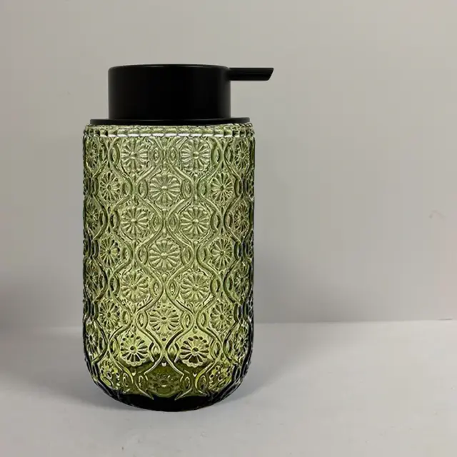 Dispenser αφρού vintage γυάλινο, 410ml 3