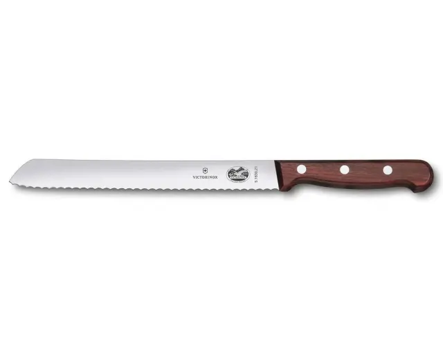 Μαχαίρι ψωμιού Victorinox με ξύλινη λαβή και μήκος λεπίδας 21cm - σε συσκευασία δώρου5.1630.21G 3