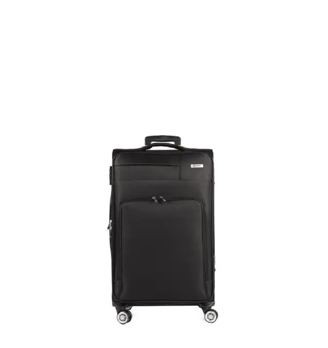 Βαλίτσα trolley Cardinal καμπίνας 3700/50cm μαύρη - Small