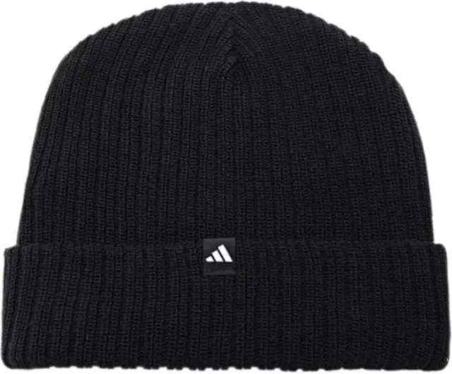 adidas Sportswear Kids Adults Linear Cuffed Beanie Μαύρο KG0057 (adidas Sportswear) - Large 2