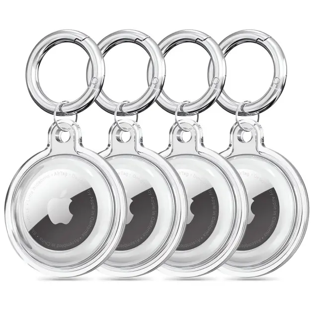 Tech-protect Icon 4-pack Apple Airtag Clear