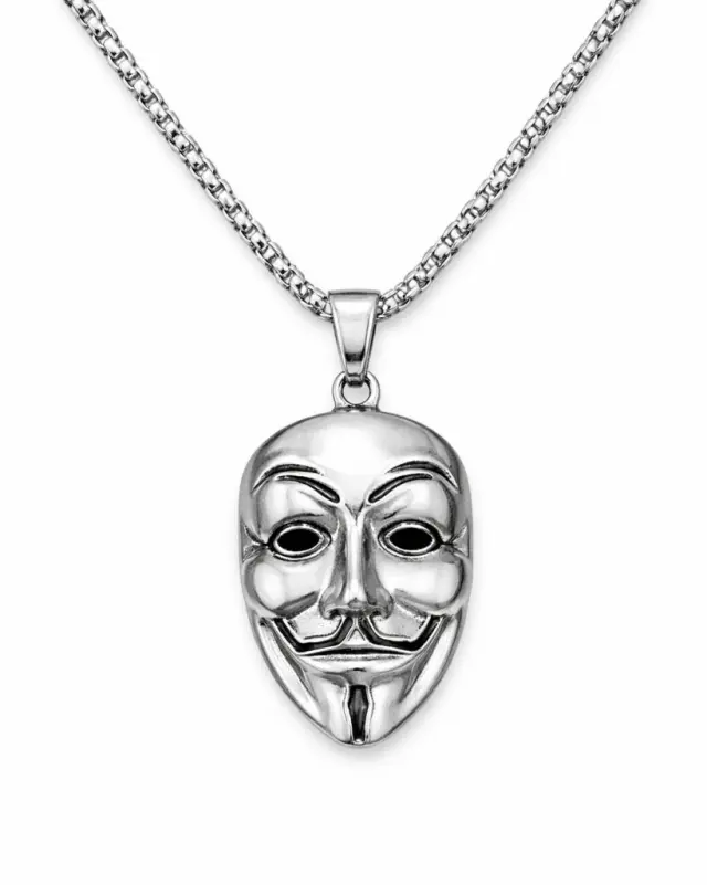 Ghetto Big Pendant V for Vendetta Necklace