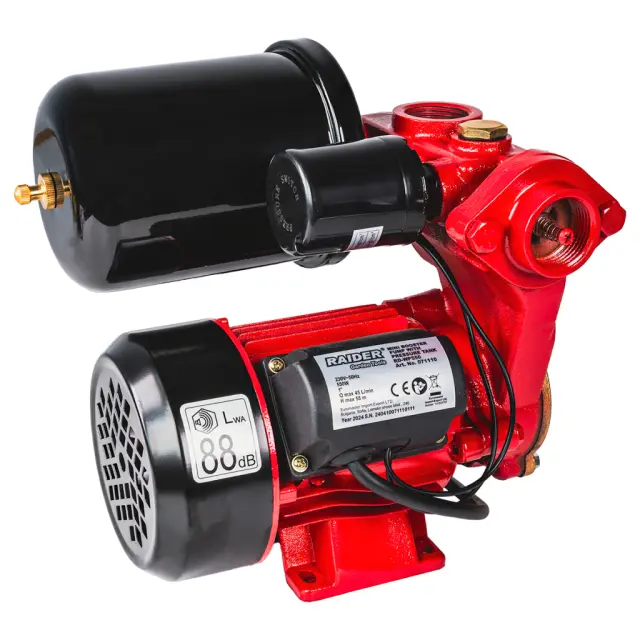 RAIDER Πιεστικό mini 550W RD-WP550 1" 45L/min 58m
