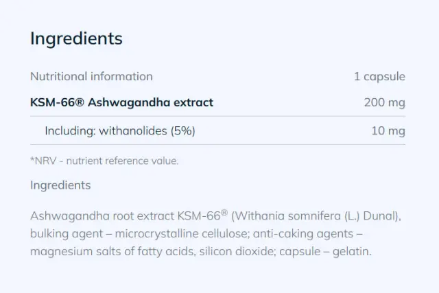 Olimp Labs Gold Ashwagandha 2