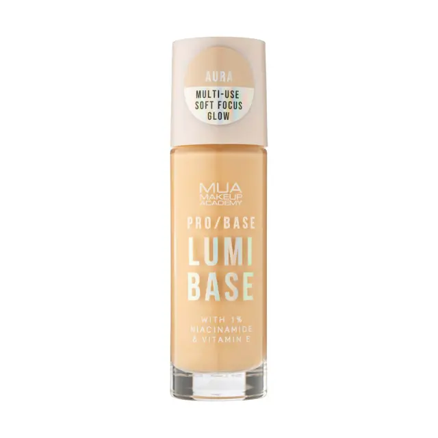 MUA Pro Base Primer Προσώπου σε Κρεμώδη Μορφή Lumi Base-aura 33ml