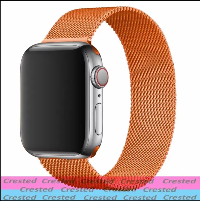 Μπρασελέ λουράκι για smartwatch 38-40mm & 42-44mm ΠΟΡΤΟΚΑΛΙ