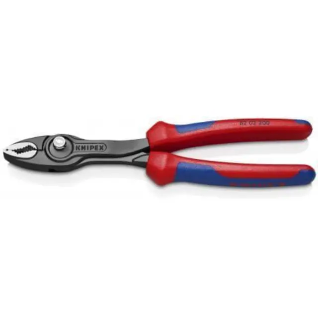 Knipex 8202200 - Πένσα 200mm O4-22mm Ρυθμιζόμενη 5 Θέσεων με Κουμπί Twingrip 2