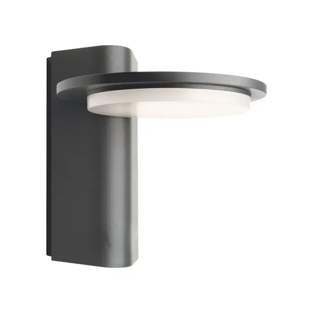 LED SMD WALL LUMINAIRE 13W 780LM 145° 230V AC 3.000K DARK GREY CRI80 IP65 30.000HRS / LG8205G