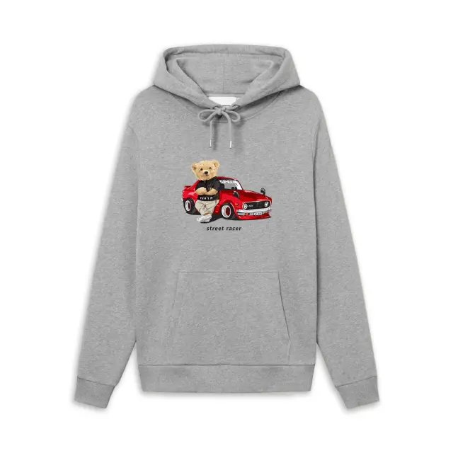 Φούτερ Noshame® Γκρι με τύπωμα - 3025065 - XXL