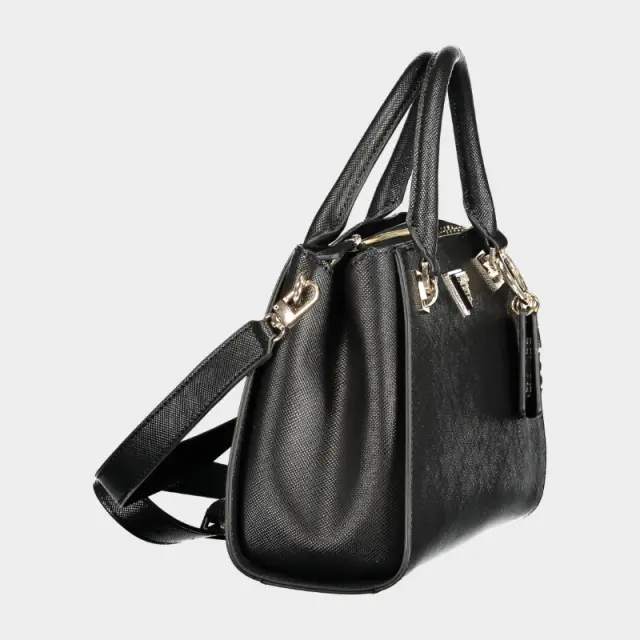 Guess - Γυναικεία Τσάντα Ώμου/Χειρός Noelle II Bag HWZG967207-BLA Μαύρο 2