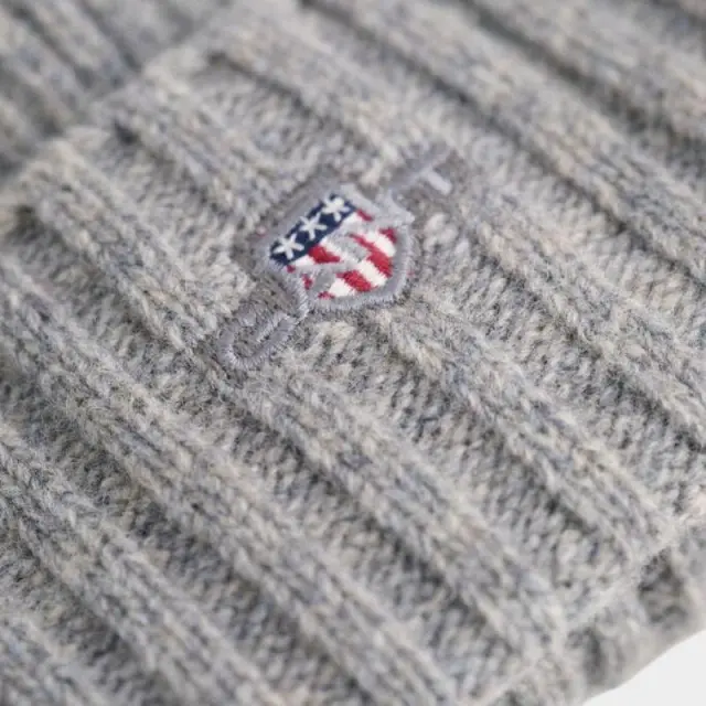 Σκούφος Gant Beanie 9910023-093 Γκρι - ONESIZE 3