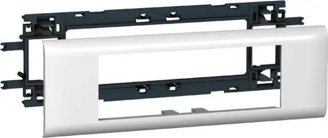 Mosaic support - for adaptable DLP cover depth 65 mm - 6 modules