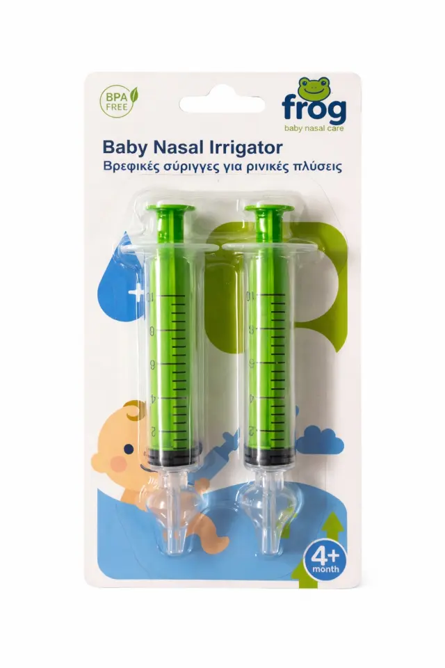 Baby Nasal Irrigator - Βρεφικές Σύριγγες για ρινικές πλύσεις από 4+ μηνών σε 3 χρώματα | 2τεμ 3