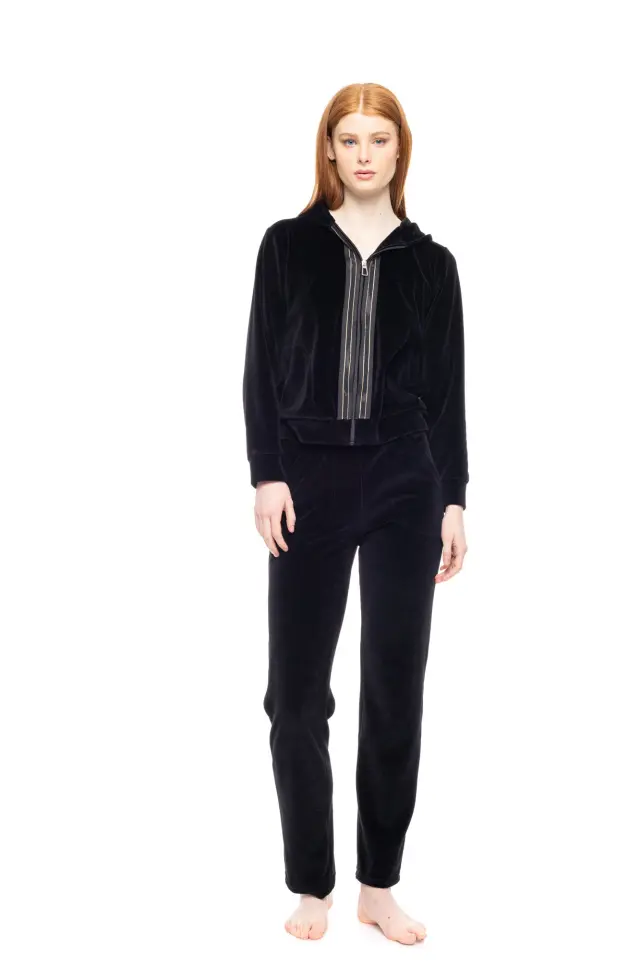 W1863 - Sand - TRUCKSUIT VELVET GOLD DETAIL 2